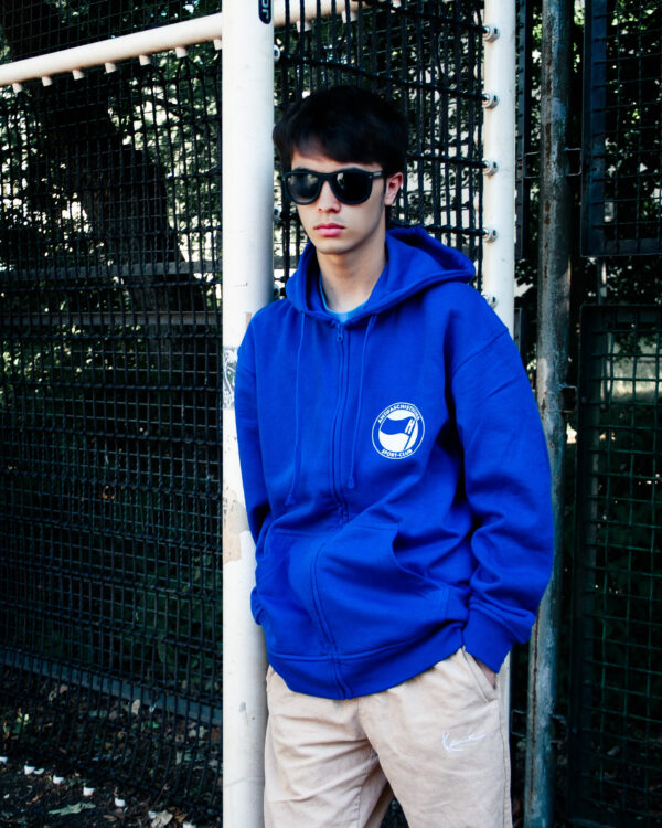 Zipped Hoodie "Zweite Liga trotzdem da ..."