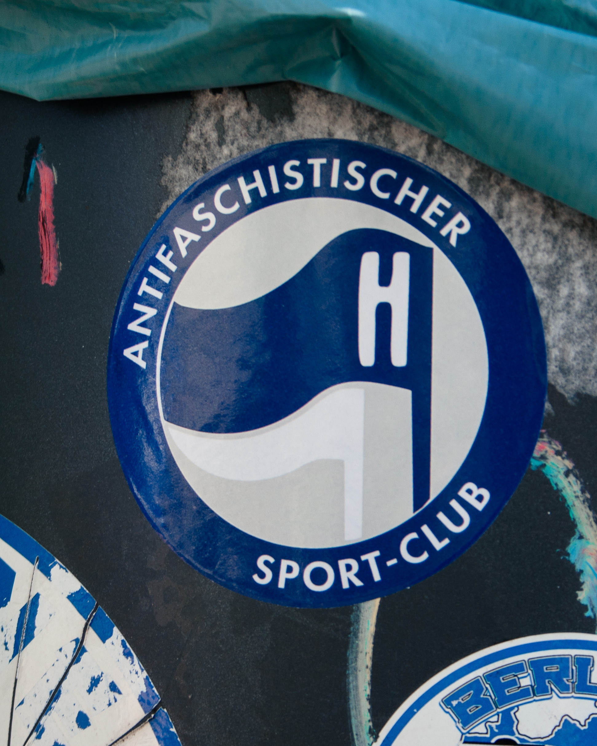 Sticker "Antifaschistischer Sportclub"